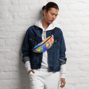 Geometric Fanny Pack