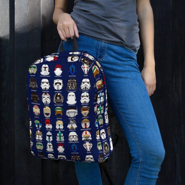 Starwars helmets Backpack - Imagen 2