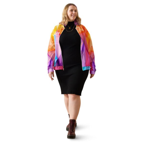 Unisex Colorfun Bomber Jacket - Imagen 4
