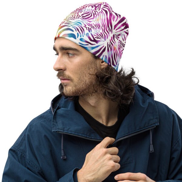 All-Over Print Beanie - Imagen 4