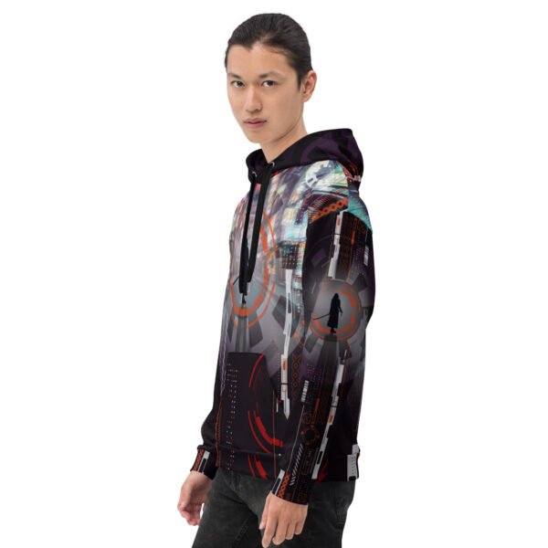Cyberpunk katana Unisex Hoodie - Imagen 3