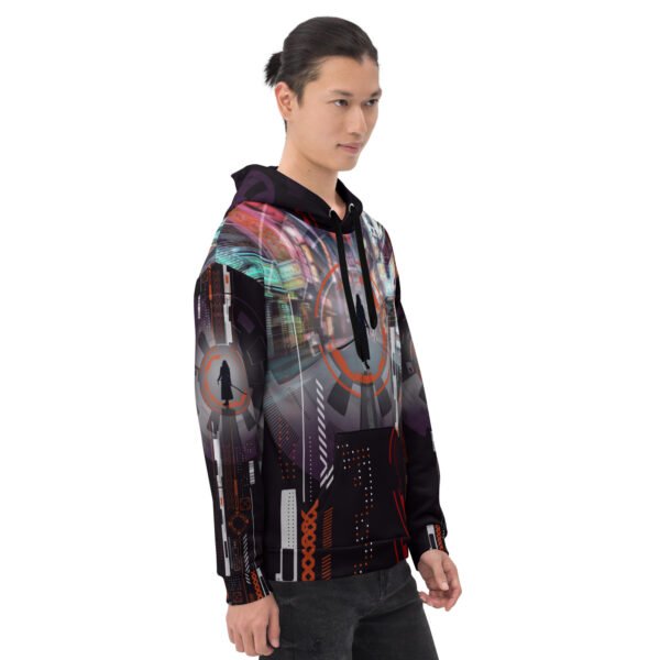 Cyberpunk katana Unisex Hoodie - Imagen 4