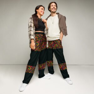 Wide-leg joggers