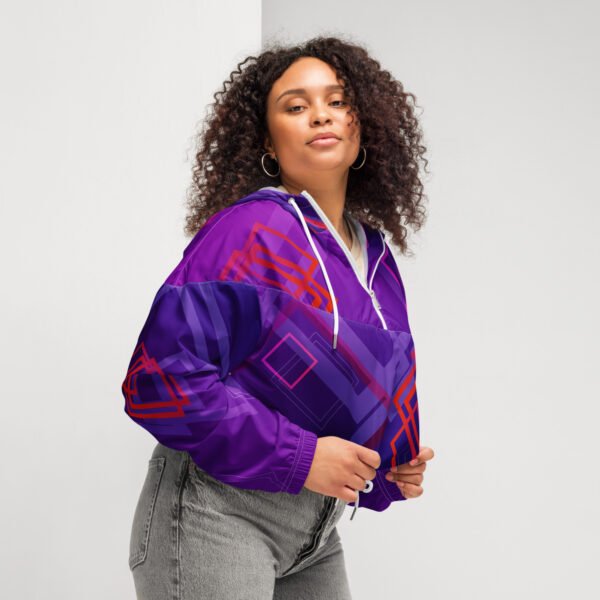 Colorfun cropped windbreaker - Imagen 4