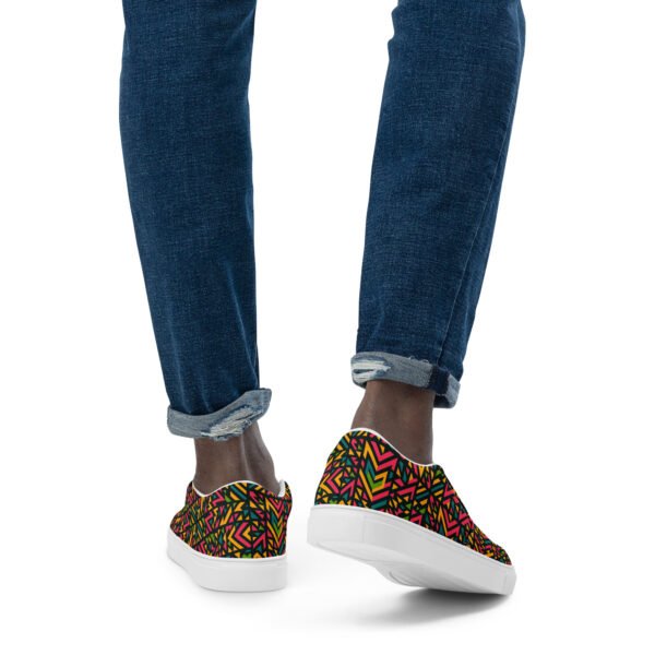 Men’s slip-on canvas shoes - Imagen 4