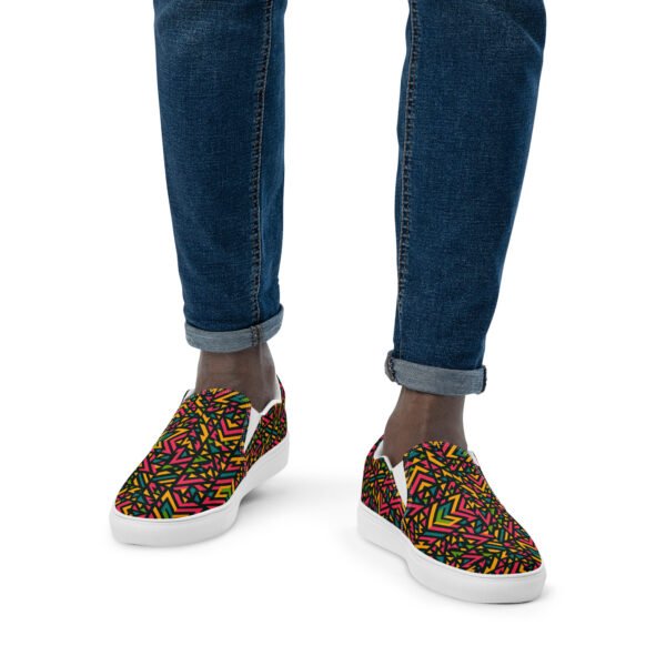 Men’s slip-on canvas shoes - Imagen 3