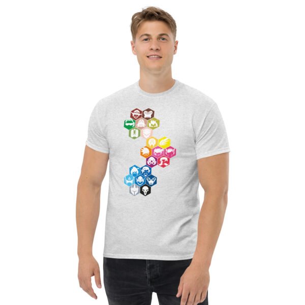 Overwatch color icons Unisex classic tee - Image 12