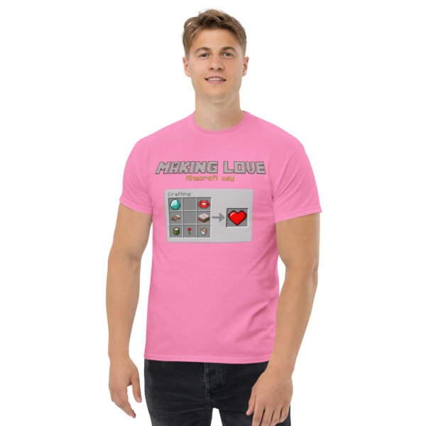 Minecraft love Unisex classic tee - Imagen 12