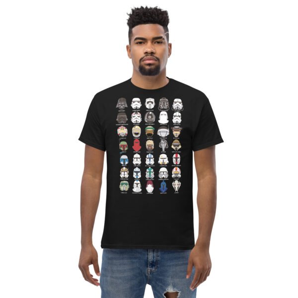 Starwars helmets Unisex classic tee - Imagen 2