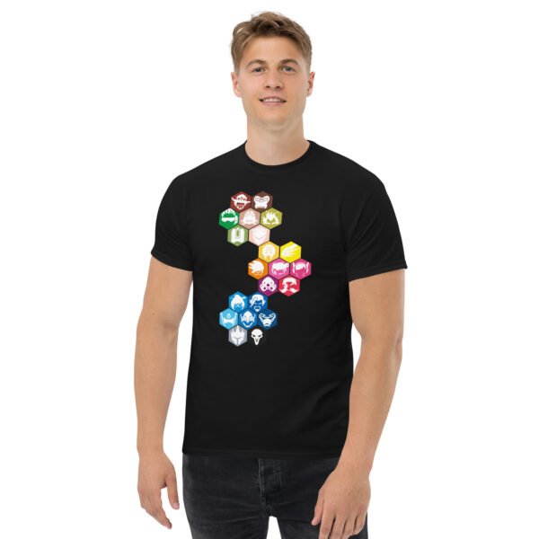 Overwatch color icons Unisex classic tee - Image 2