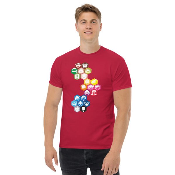 Overwatch color icons Unisex classic tee - Image 7