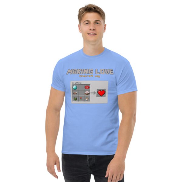 Minecraft love Unisex classic tee - Imagen 13