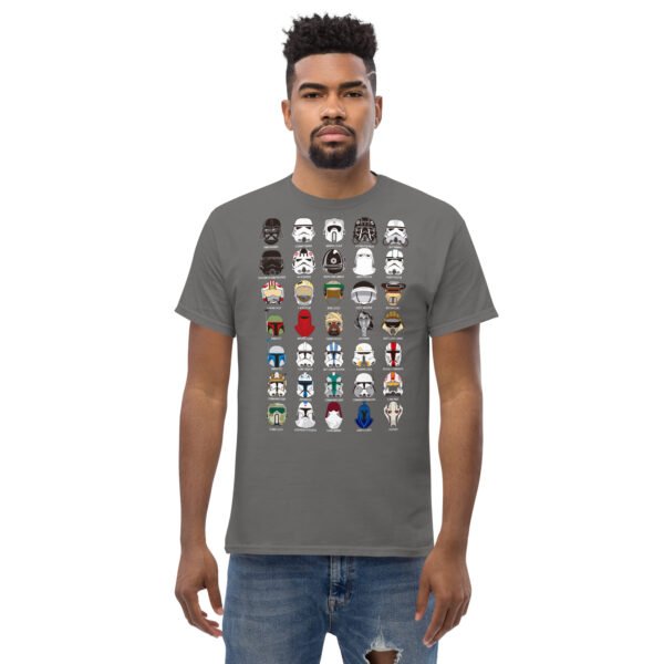 Starwars helmets Unisex classic tee - Imagen 7