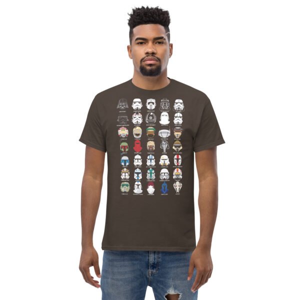 Starwars helmets Unisex classic tee - Imagen 5