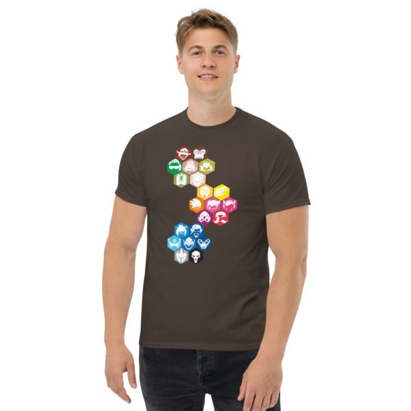 Overwatch color icons Unisex classic tee - Image 6