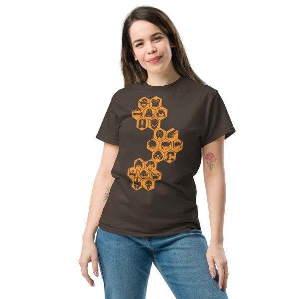 Overwatch orange icons Unisex classic tee