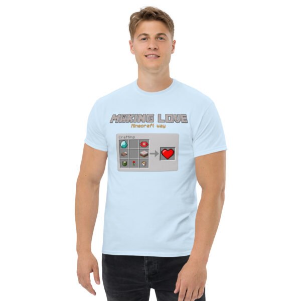 Minecraft love Unisex classic tee - Imagen 14