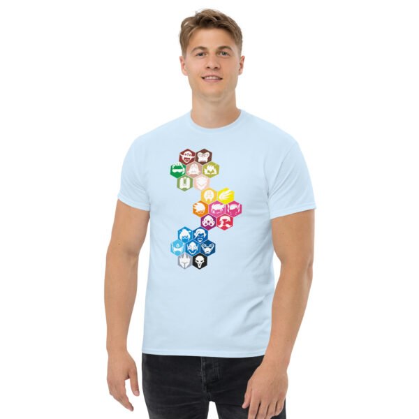 Overwatch color icons Unisex classic tee - Image 11