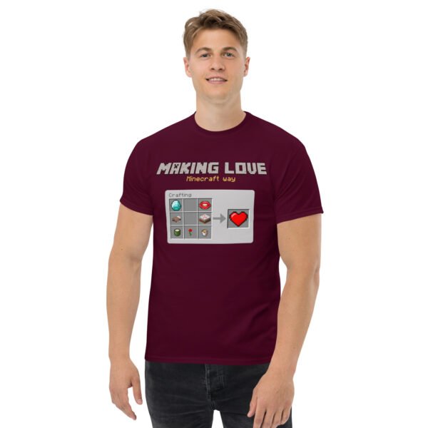 Minecraft love Unisex classic tee