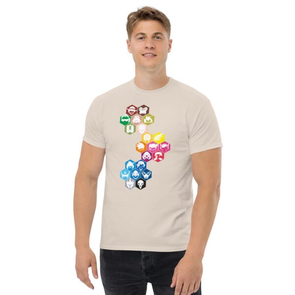 Overwatch color icons Unisex classic tee - Image 10