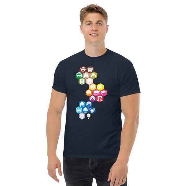 Overwatch color icons Unisex classic tee - Image 3