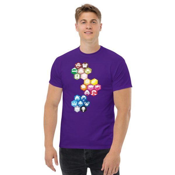 Overwatch color icons Unisex classic tee - Image 4