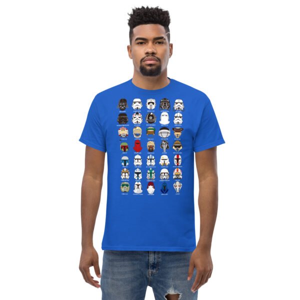Starwars helmets Unisex classic tee - Imagen 6