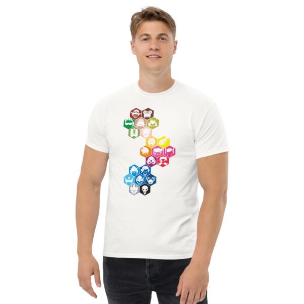 Overwatch color icons Unisex classic tee - Image 13