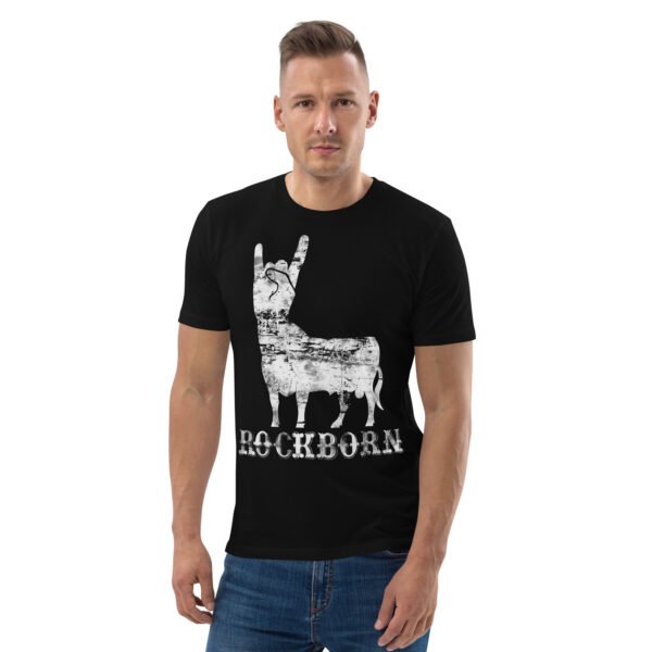 Rockborn Unisex organic cotton t-shirt - Image 2