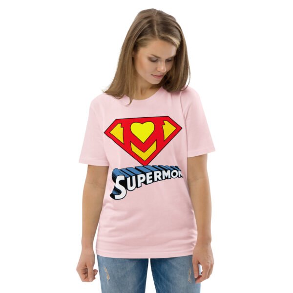 Supermom Unisex organic cotton t-shirt - Imagen 10