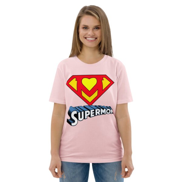 Supermom Unisex organic cotton t-shirt - Imagen 9