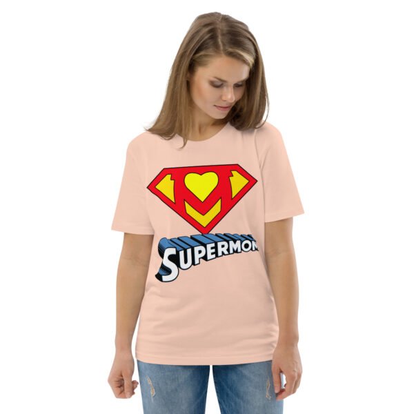 Supermom Unisex organic cotton t-shirt - Imagen 8