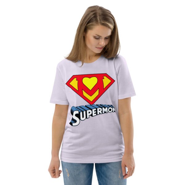 Supermom Unisex organic cotton t-shirt - Imagen 12