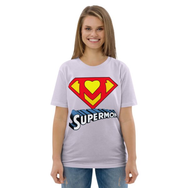 Supermom Unisex organic cotton t-shirt - Imagen 11