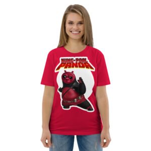 Kung-Pool Panda Unisex organic cotton t-shirt