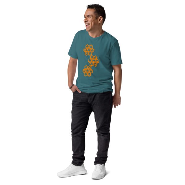 Overwatch orange icon Unisex organic cotton t-shirt