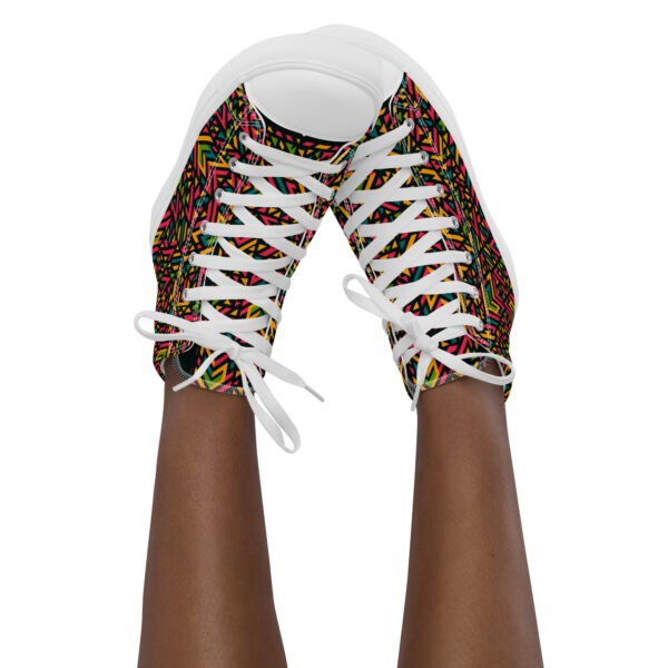 Women’s high top canvas shoes - Imagen 4