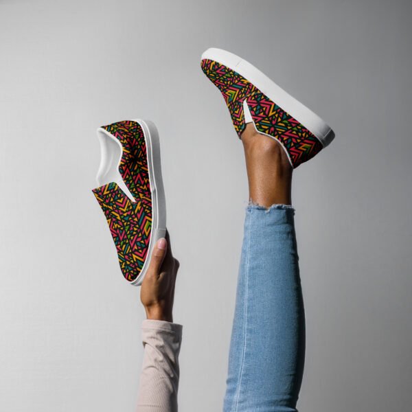 Colorfun slip-on canvas shoes - Imagen 2