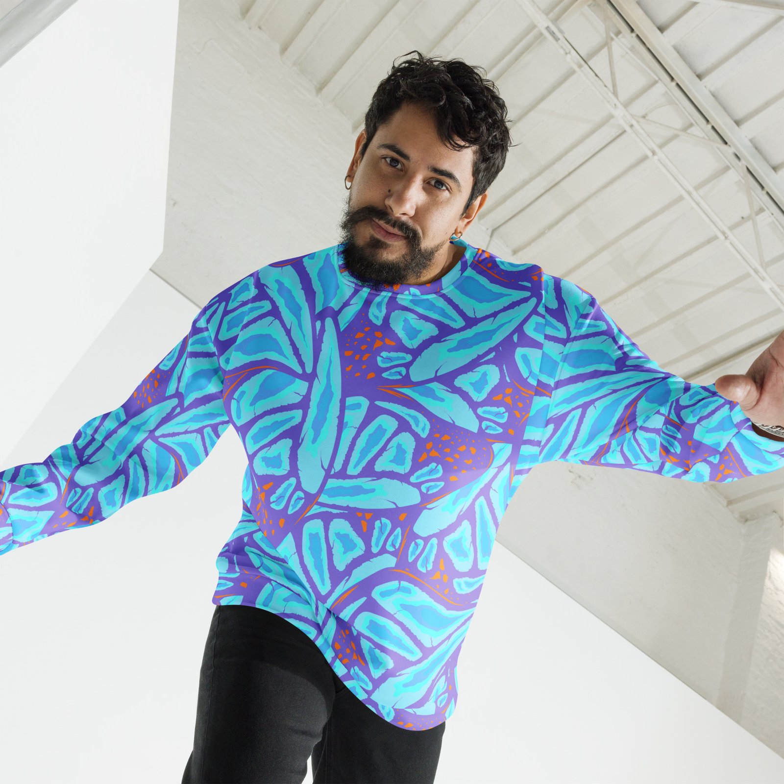 Unisex Colorfun Sweatshirt - Image 2